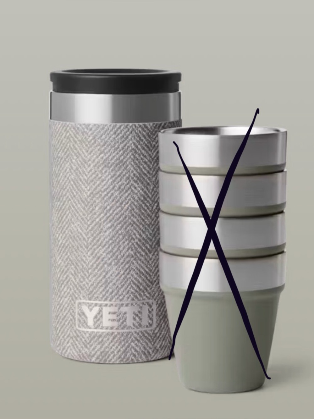 Yeti shot glasses Carrying Case Only